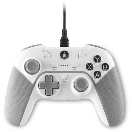 Spartan Gear Pelekys Ενσύρματο Χειριστήριο για PC / PS3 - Λευκό image 0