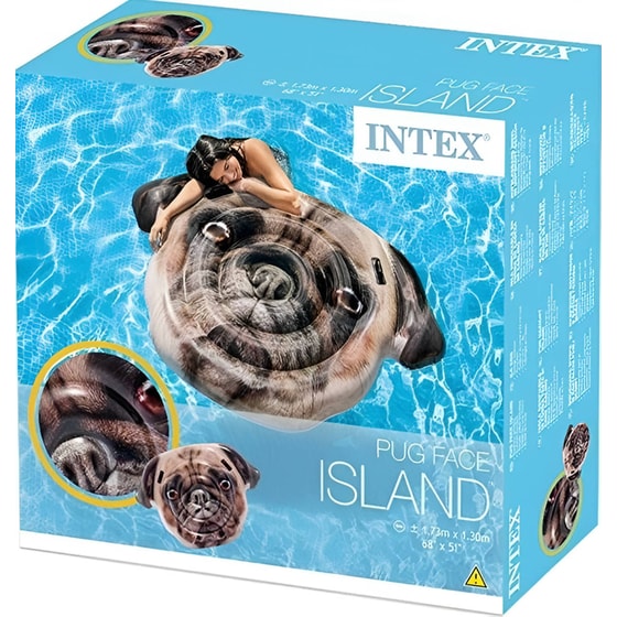 Στρώμα Θαλάσσης Intex Pug 173 cm - Καφέ image 5