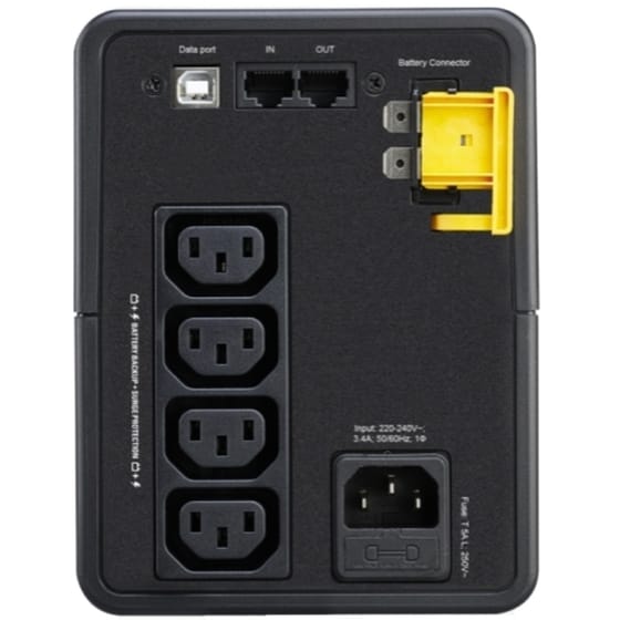 UPS APC Back-UPS 750VA 230V Μαύρο image 1