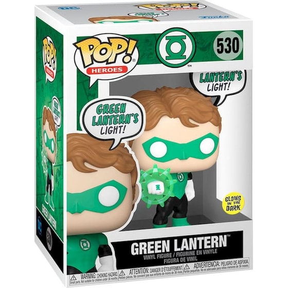 Funko Pop! DC Super Heroes - Green Lantern (Glows in the Dark) #530 image 1