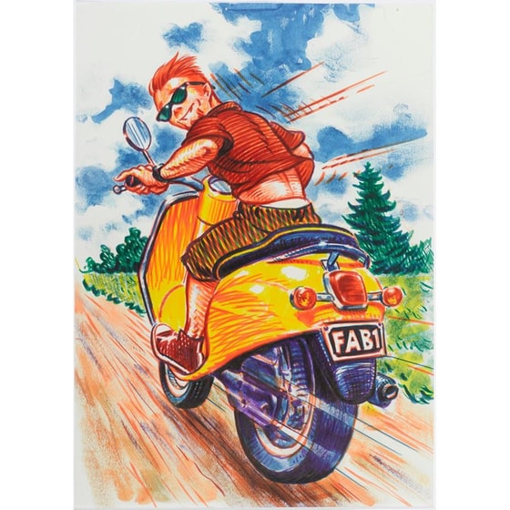 Σετ Μαρκαδόροι Faber-Castell Pitt Artist Pen Brush India 6 Τεμάχια - (167174) image 1