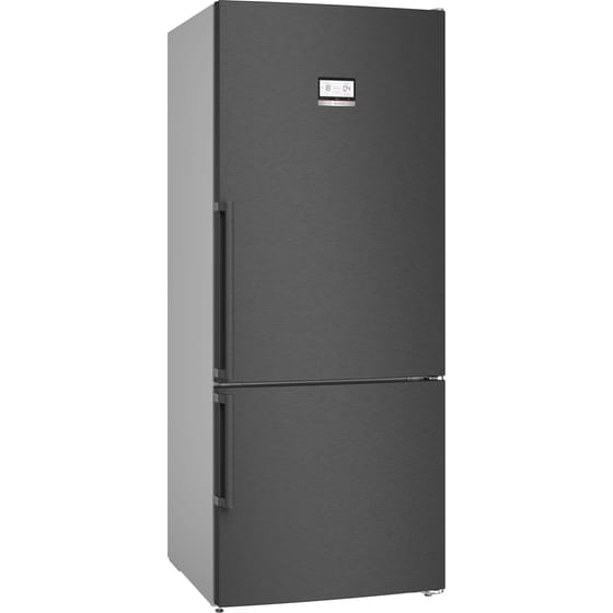 BOSCH KGN76AXDR Full No Frost 526 Lt Μαύρο Antifinger Inox Ψυγειοκαταψύκτης image 0