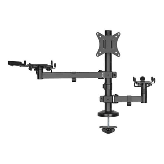 Βάση στήριξης οθόνης με βραχίονα SBOX PTM-02S 17" - 32" - Μαύρο image 1