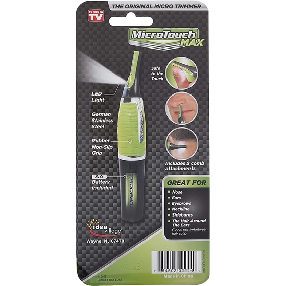 Trimmer MICROTOUCH MAX για Πρόσωπο και Σώμα Πράσινο image 4