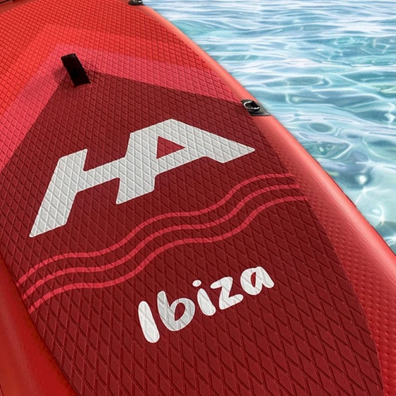 Φουσκωτή Σανίδα SUP HomAthlon Ibiza 315x76x15cm - Κόκκινη image 3