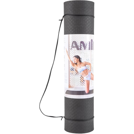 Στρώμα Γυμναστικής Amila Yoga Mat 81772 από TPE 173x60 cm - Γκρι image 3