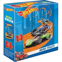 Παιδικό Παζλ Χάρτινη Πόλη Μίνι παζλ Hot Wheels 1 (35 Κομμάτια)