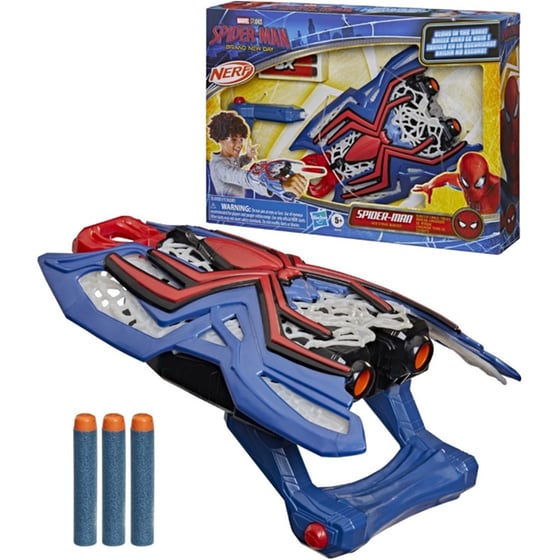 Εκτοξευτής Hasbro Nerf Marvel: Spiderman Web Strike Blaster image 2