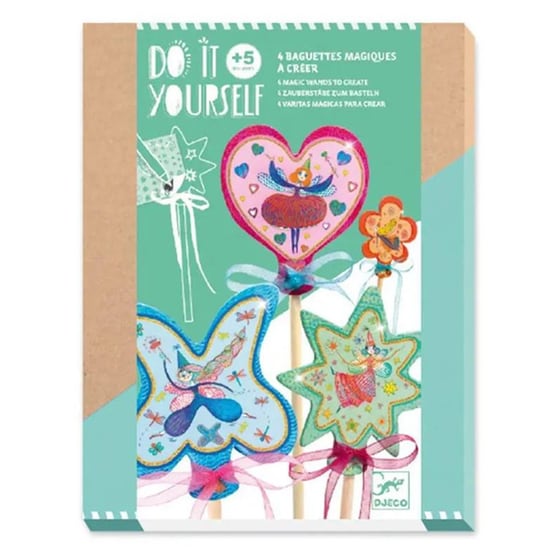 Djeco Diy Φτιάχνω Ραβδάκια 'νεράιδες' image 0