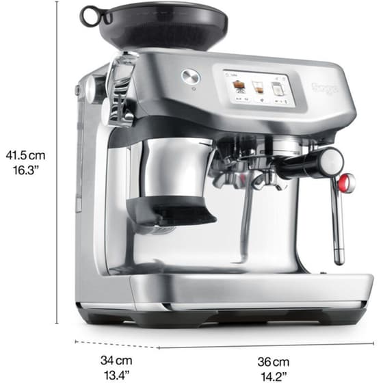 SAGE SES882BTR Μηχανή Espresso Μαύρη image 2