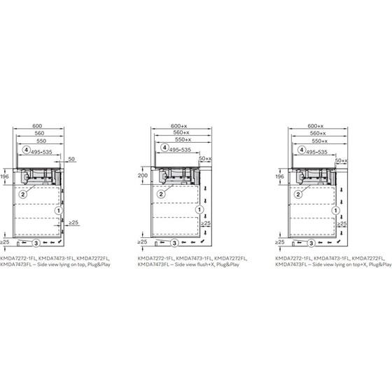 MIELE KMDA7473-1FL 80 cm Μαύρο Επαγωγική Εστία Αυτόνομη image 8