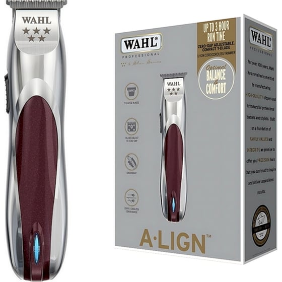 Επαγγελματική Κουρευτική Μηχανή/Trimmer  Wahl  A-LIGN 08172-016 Ασημί/Καφέ image 8
