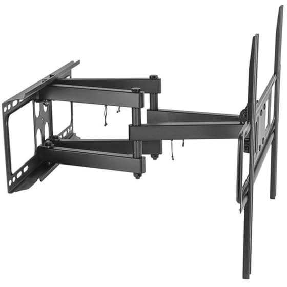 Βαση Τηλεόρασης Επιτοίχια Superior Full Motion Extra Slim Διπλού Βραχίονα με Ρύθμιση Κλίσης για 37"-70" έως 40 kg image 1