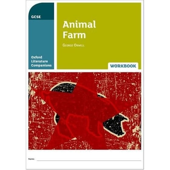 Oxford Literature Companions: Animal Farm Workbook (B1-B2) image 0