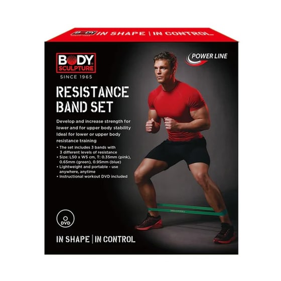 BODY SCULPTURE BB-103 Λάστιχα εκγύμνασης Σετ 3 τεμάχια image 7