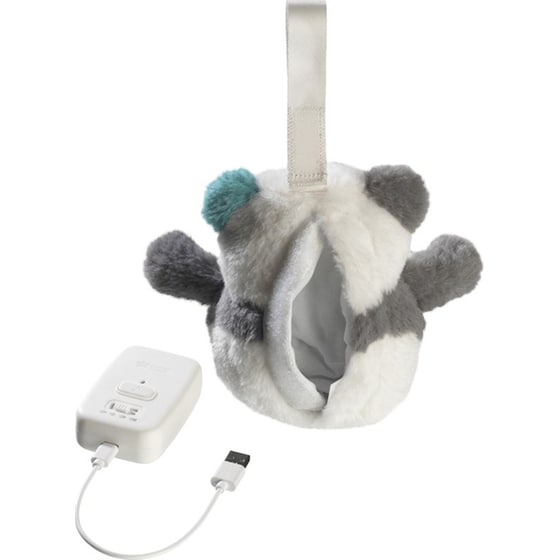 Tommee Tippee Λούτρινο Βρεφικό Κρεμαστό Παιχνίδι Mini Pip Panda Travel image 5