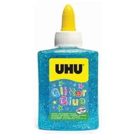 Κόλλα UHU ΧρυσοGlitter Glue 90Gr Blue