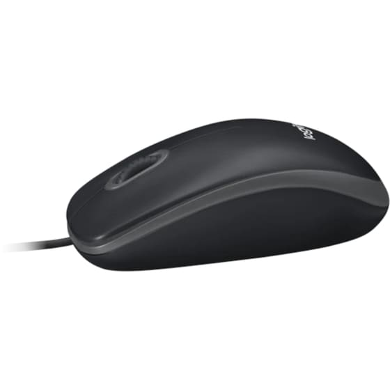 Logitech B100 Ενσύρματο Ποντίκι Μαύρο image 3