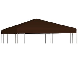 Vidaxl Κάλυμμα Για Κιόσκι Καφέ 3 X 3 Μ. 310 Γρ./μ²