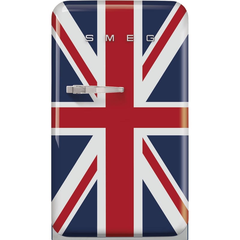 SMEG SMEG FAB10RDUJ6 με Δεξί Άνοιγα Πόρτας 122 Lt Μπλε Union Jack Ψυγείο Μονόπορτο