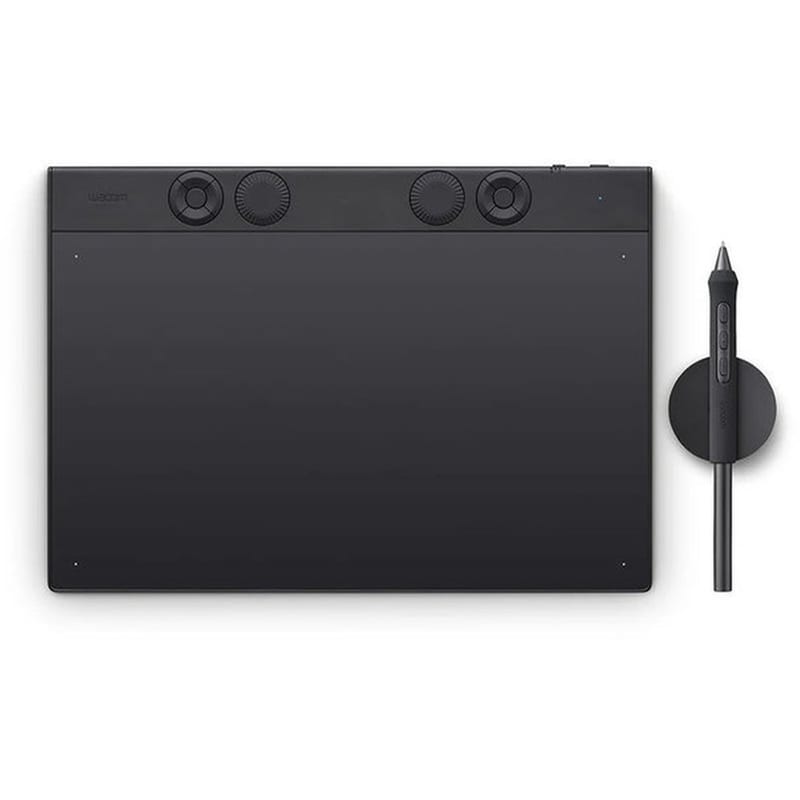 Γραφίδα και Ταμπλέτα Σχεδίασης Wacom Intous Pro (Μ) - Μαύρο