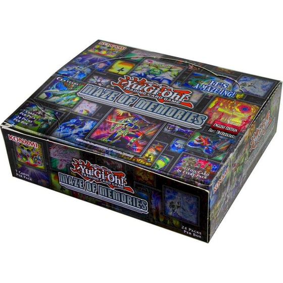 Yu-gi-oh! Maze Of Memories Booster Box Card Game (Konami) - 24 Φακελάκια image 3