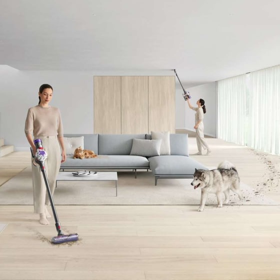 DYSON V8 ADVANCED 130 AW 0.54 L Ασημί Σκούπα Stick image 5