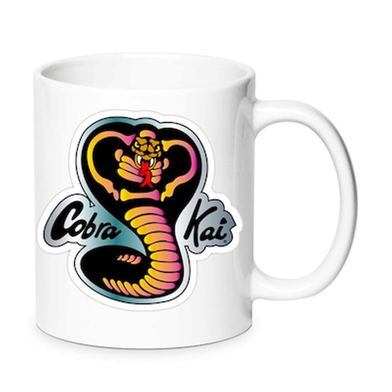 OEM Κούπα Cobra Kai No8 Κεραμική 330 ml - Λευκό
