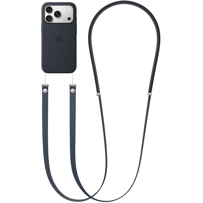 Λουράκι Λαιμού Apple Crossbody Strap για Apple iPhone - Navy Blue