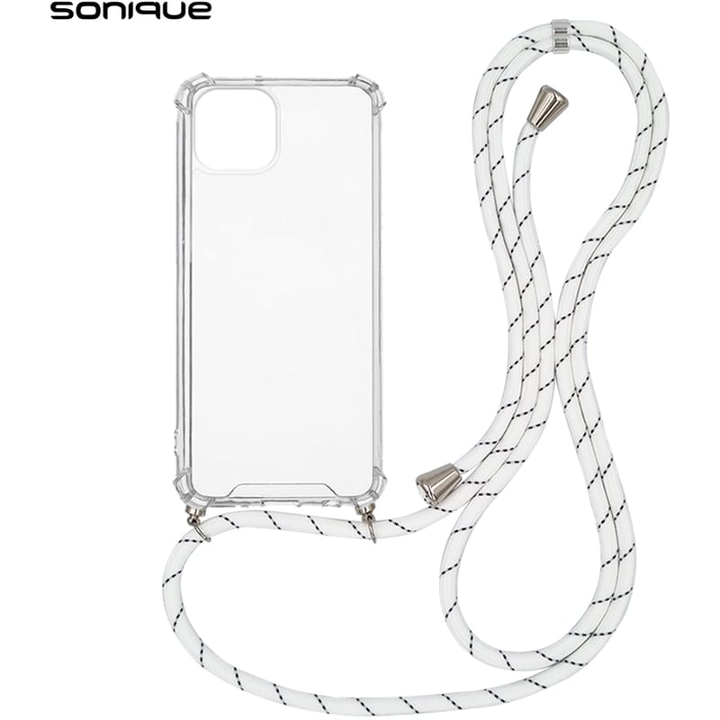 Θήκη Apple iPhone 14 - Sonique Armor Clear - Rainbow Λευκό