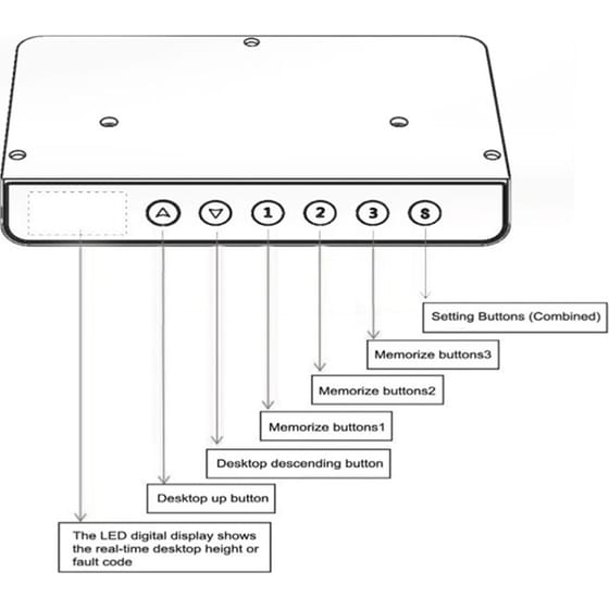 Γραφείο Επαγγελματικό Ηλεκτρικό Lamtech από Μορισοναδία & Ατσάλι 120x60x70-113cm - Μαύρο image 6