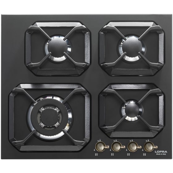 LOFRA HR NM 6G0/GA00 /FB 59.8 cm Μαύρο Εστία Αερίου Αυτόνομη image 0