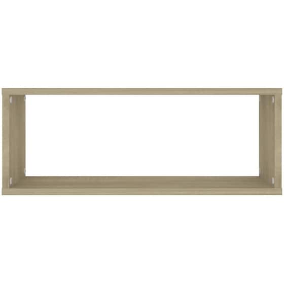 Ράφια Τοίχου VidaXL από Μοριοσανίδα 60x15x23 cm 2 Τμχ  -  Μπεζ image 3