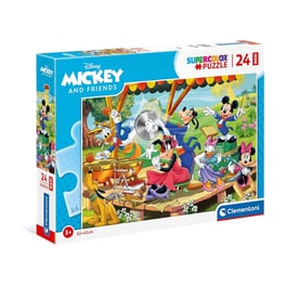 Παιδικό Παζλ Clementoni Maxi Super Color Mickey And Friends (24 Κομμάτια)
