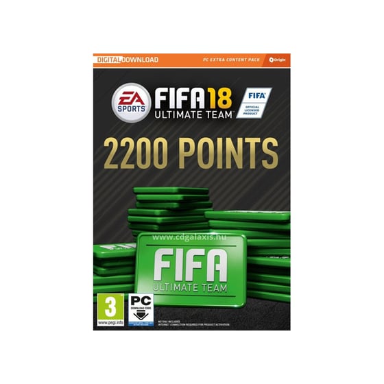 FIFA 18 2200 FUT Points - Prepaid Card image 0