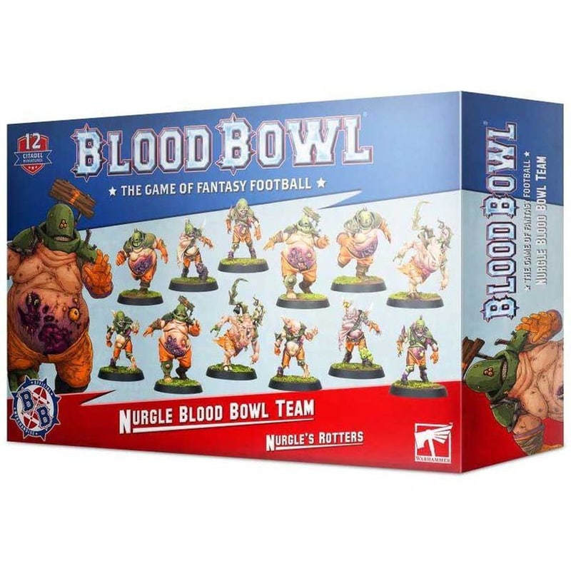 GAMES WORKSHOP Blood Bowl: Nurgle Team Warhammer 40k GAMES WORKSHOP