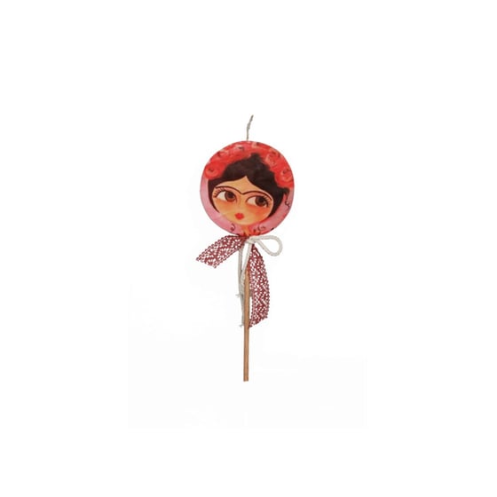 Λαμπάδα SO LUCKY BY METALLINOU  Γλειφιτζούρι Frida Khalo image 0