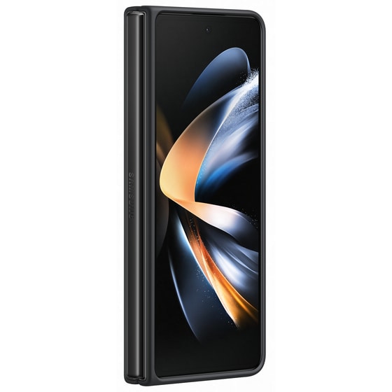 Θήκη Samsung Galaxy Z Fold 4 - Samsung Leather Case - Black image 1