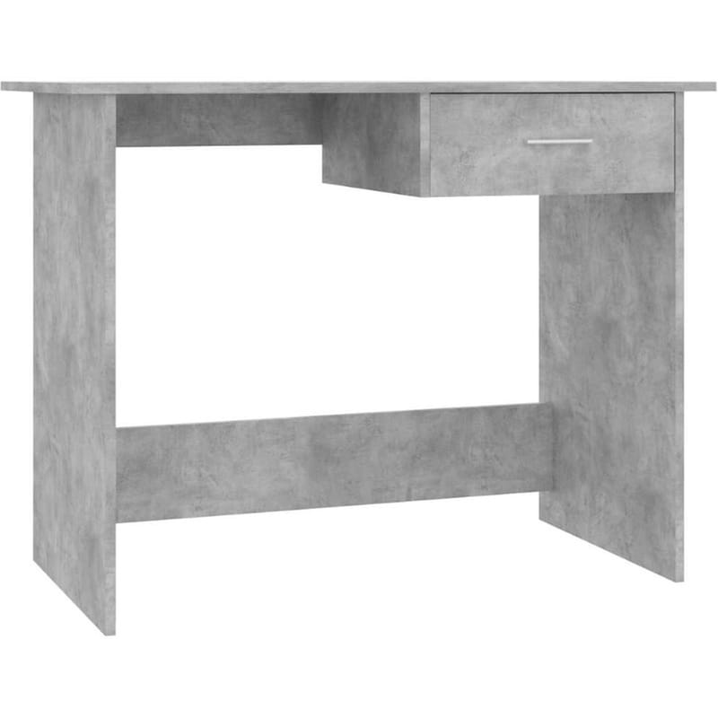 Γραφείο VidaXL από Επεξεργασμένο Ξύλο 100x50x76 cm - Γκρι Σκυροδέματος