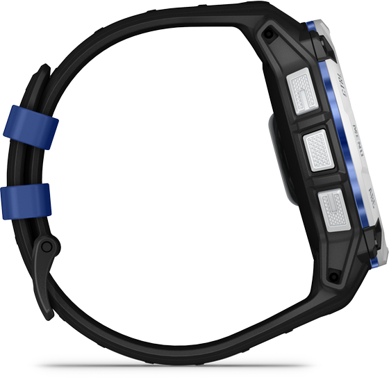 Smartwatch Garmin Instinct 3 Solar Supernova Collection 50mm - Whitestone with Black and Blue Limited Edition image 4