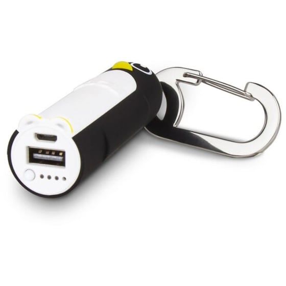 Powebank BuQu Penguin USB 2500mAh - Mαύρο image 1