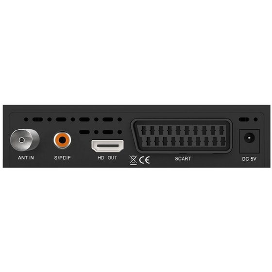 Ψηφιακός Δέκτης Edision Picco T265 - Μαύρο image 3