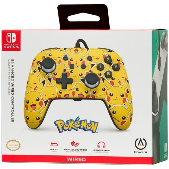 PowerA Enhanced Wired Ενσύρματο Gamepad για Switch - Pikachu Moods image 9
