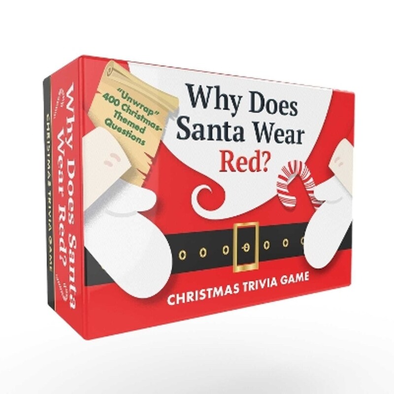 Why Does Santa Wear Red? Christmas Trivia Game Επιτραπέζιο (Adams Media Corporation)