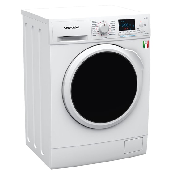 SANGIORGIO SDG74DI9 7 kg 1.400 Στροφές Λευκό Πλυντήριο Ρούχων image 0