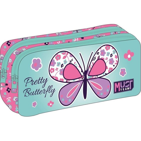 Κασετίνα Βαρελάκι Must Team Pretty Butterfly image 0