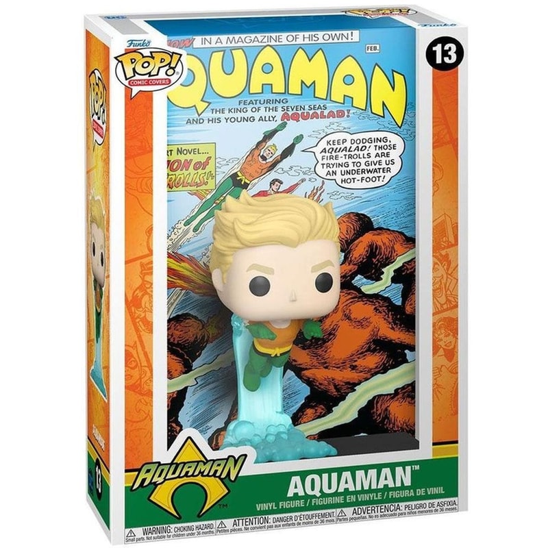 FUNKO Funko Pop! Comic Covers - DC Heroes - Aquaman #13