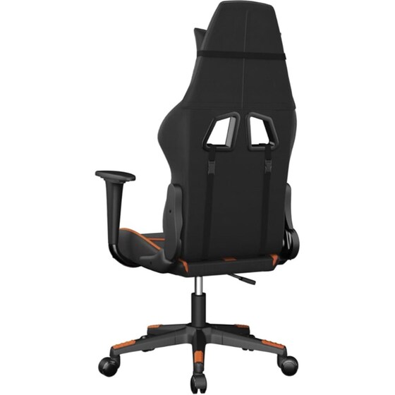 Καρέκλα Gaming VIDAXL 3143671 από Τεχνητό Δέρμα - Μαύρο / Πορτοκαλί image 3