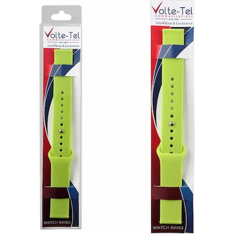 VOLTE-TEL Λουράκι Volte-Tel για Samsung Galaxy Watch 46mm/Gear S3 - Yellow Green