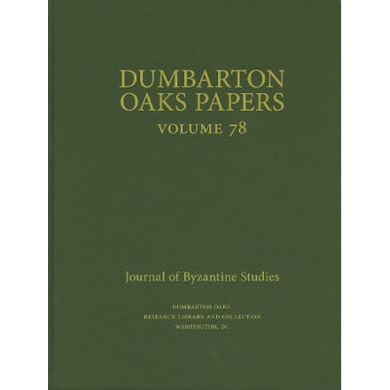 Dumbarton Oaks Papers, 78 image 0